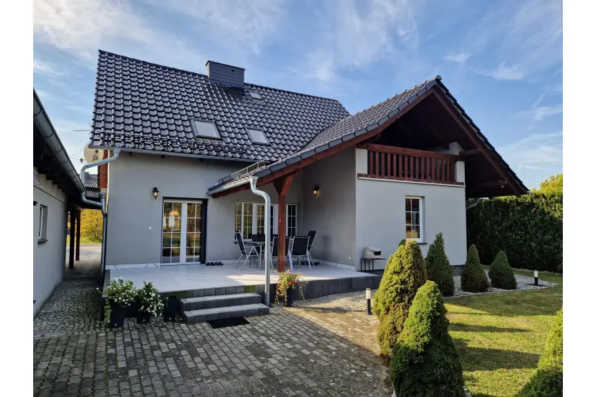 opolski, Dobrzeń Wielki, Mickiewicza, Dobrzeń Wielki - dom, garaż plus 24 arów ogrodu